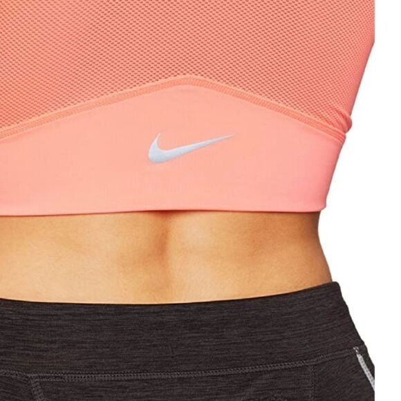 Nike Miler Crop Mesh Running Tank- Size Medium - Picture 4 of 10